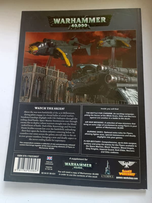 Death from the Skies – 6th edition, 2012