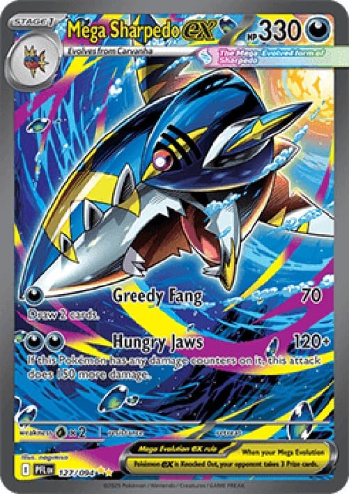 Pokemon Mega Sharpedo ex