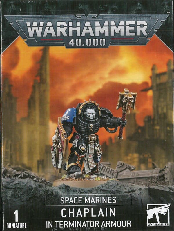 Space Marines: Chaplain in Terminator Armour