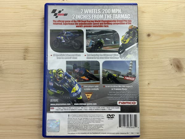 MOTO GP 4 MOTOGP db+ disc – PS2 release