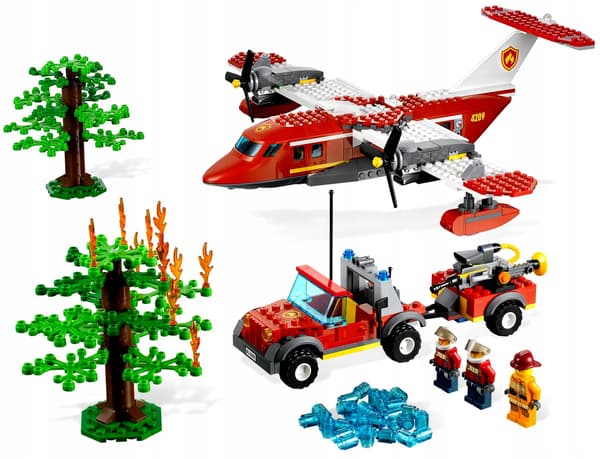 LEGO City – 4209 Firefighting Aeroplane – New