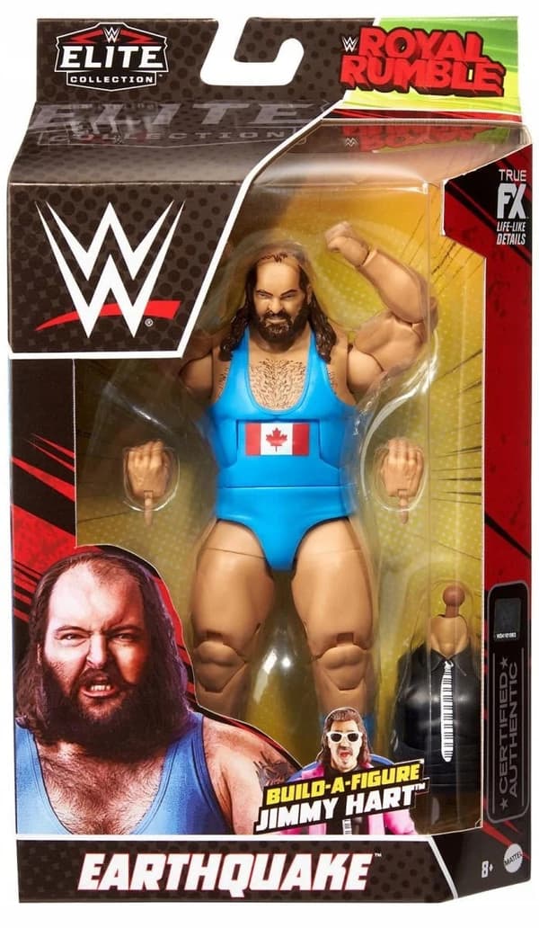MATTEL WWE Elite Royal Rumble Earthquake Action Figure
