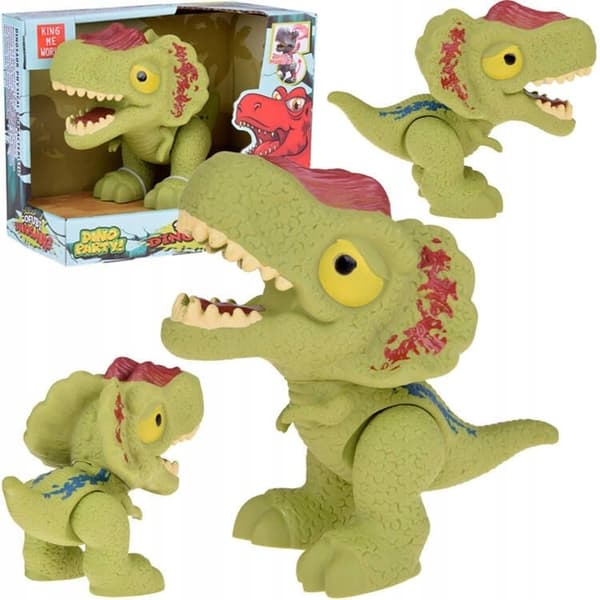 Dilophosaurus dinosaur figurine with movable limbs ZA5354
