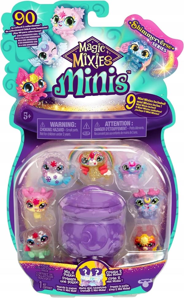 14981 Magic Mixies Mini Figures 9-pack MIX Magic Mixies miniature figures