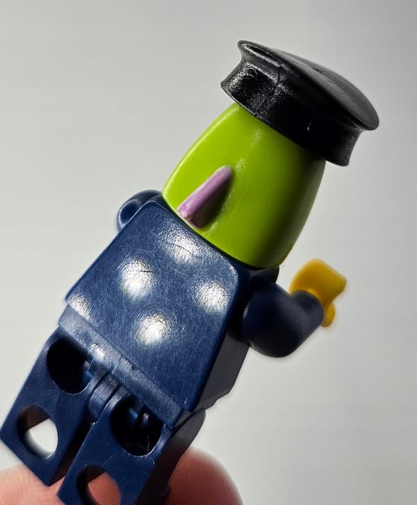 LEGO figure bob015 Bikini Bottom Express Bus Driver DEFECT /