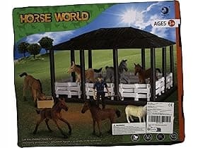 CHILDREN'S TOY SET: FARM SET – ANIMAL FIGURES + SMALL RUG