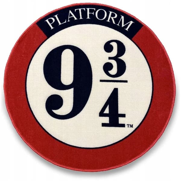 The 9 3/4 Platform Rug, Harry Potter