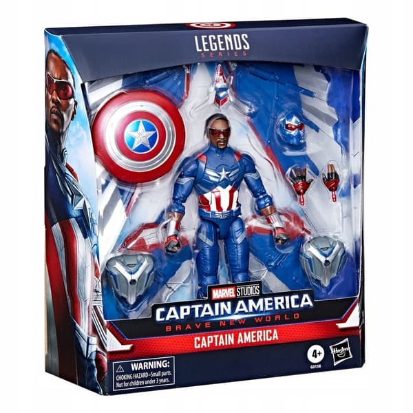 Marvel Legends Captain America Figure, 15 cm - Marvel