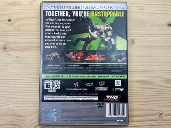 WWE SMACKDOWN VS RAW 2009 – ‘Ideal’ edition – complete PS2 set