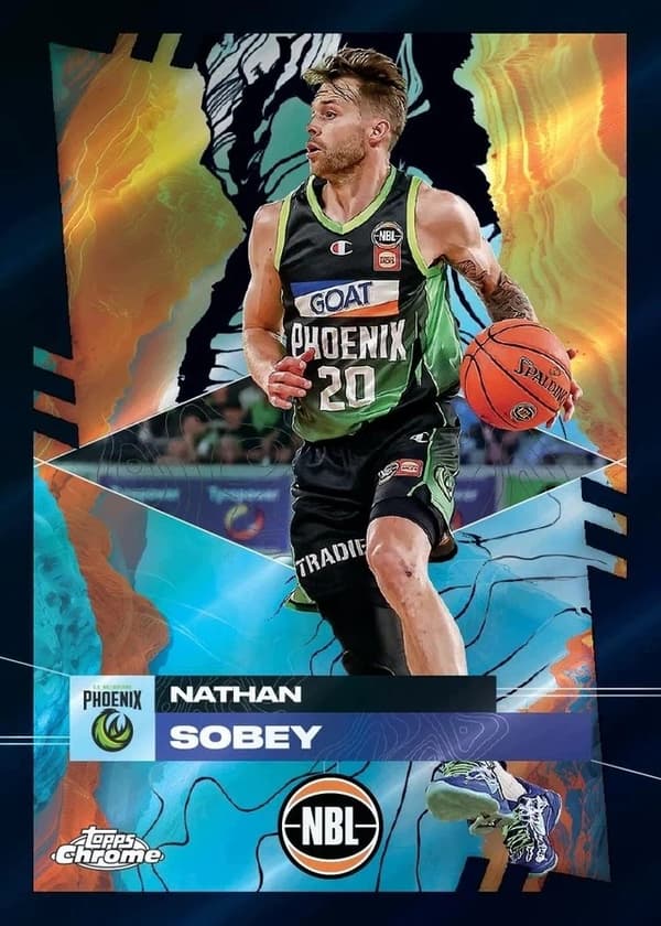2024/25 Topps Chrome NBL Basketball 8-Pack Blaster
