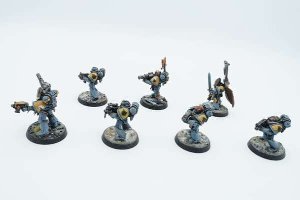 Warhammer 40k Space Wolves Pack – set of 7 plastic miniatures
