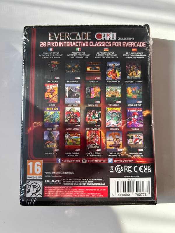 Evercade Multi-Game Cartridge: Piko Collection 1 – Evercade (boxed)