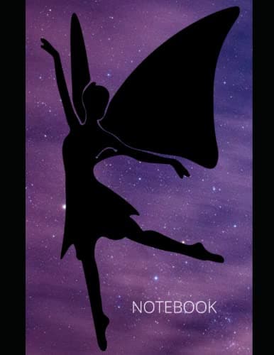 Notebook: Fairy Notebook, 8.5 x 11 inches