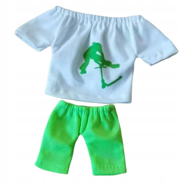 Finger Tops and Trousers, Mini-Size Finger Interactive with Mini-Size Green