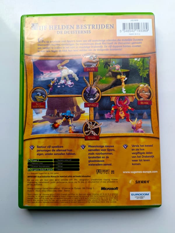 *** SPYRO: A HERO'S TAIL – XBOX CLASSIC ***