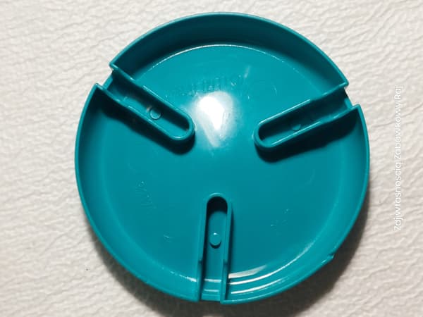 LEGO 32171pb024 Slizer Disk City 7 Pips Dark Turquoise