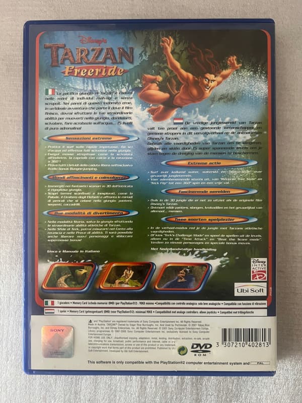 TARZAN FREERIDE PS2 PREMIERE EDITION