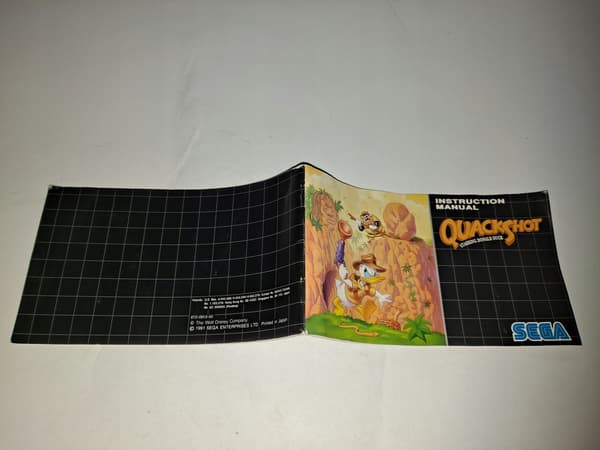 Quackshot Starring Donald Duck / Sega Megadrive / Mega Drive / Sega