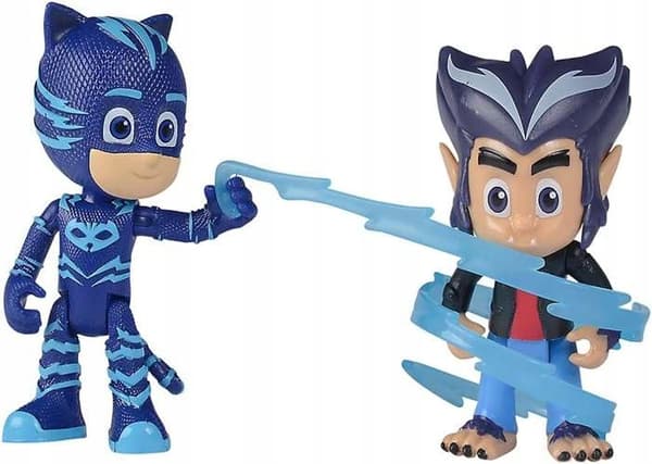 2-in-1 PJ-MASKS CATBOY AND HOWLER FIGURES by Simba