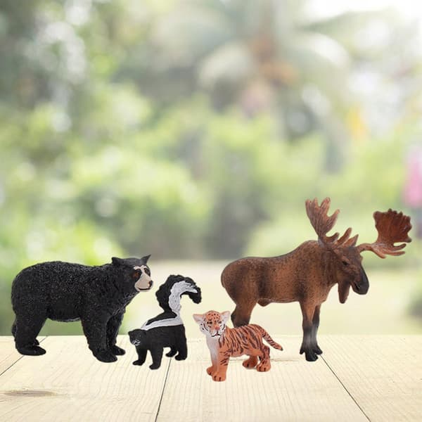 Realistic animal model Mini educational props Animal model toys C