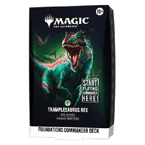 Magic: The Gathering Commander: Foundations: Tramplesaurus Rex Commander Dec