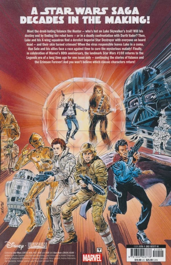 STAR WARS LEGENDS: FOREVER CRIMSON by Archie Goodwin