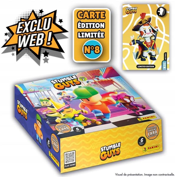 CARD SET: 24 STUMBLE GUYS SERIES 2 PACKETS, 2 BOXES
