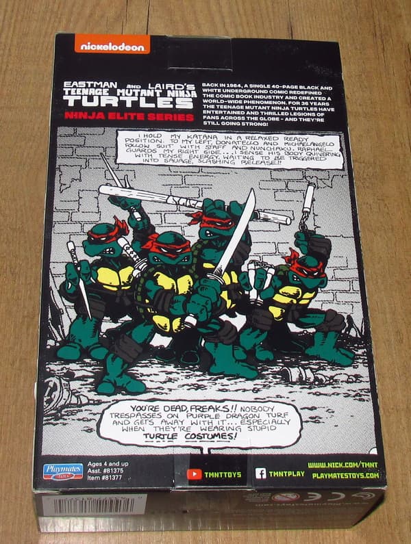 TMNT NINJA TURTLES ELITE DONATELLO FIGURINE