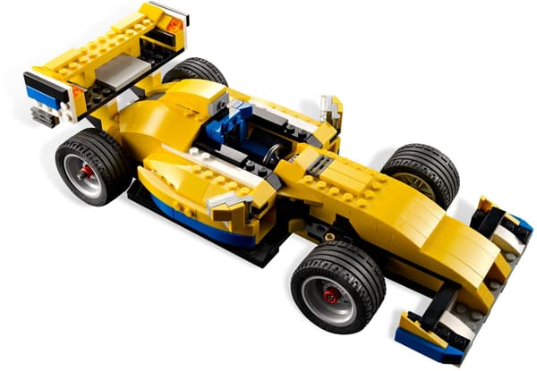 LEGO 5767 Creator 3-in-1 – Convertible – Formula – Forklift Truck and Loader