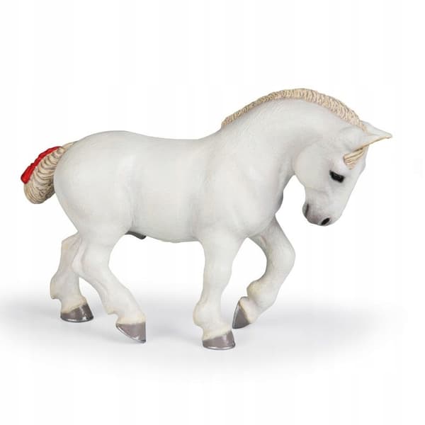 Papo 51567 – Light grey Persheron horse