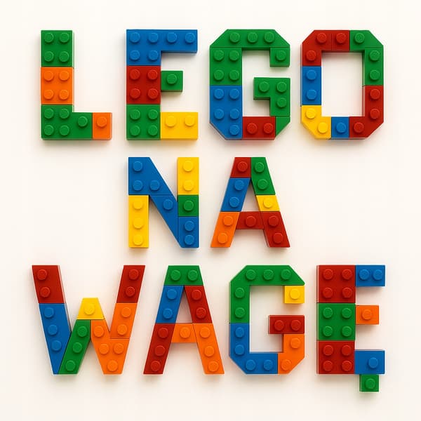 LEGO bricks, 1 kg by weight – Mixed Assortment: Original, second-hand LEGO bricks