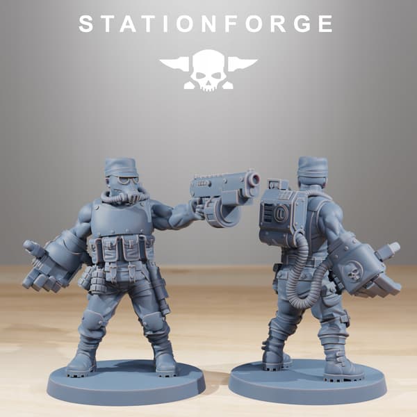 GrimGuard Hunters – Station Forge – 3D-utskrift
