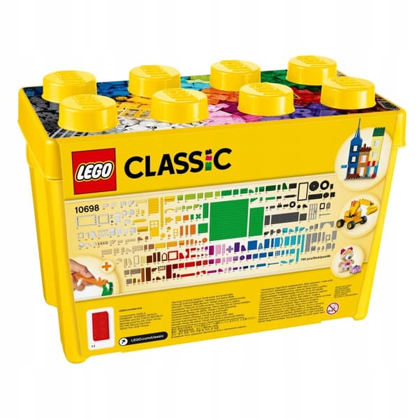 LEGO CLASSIC Creative LEGO Bricks – Large Box 10698