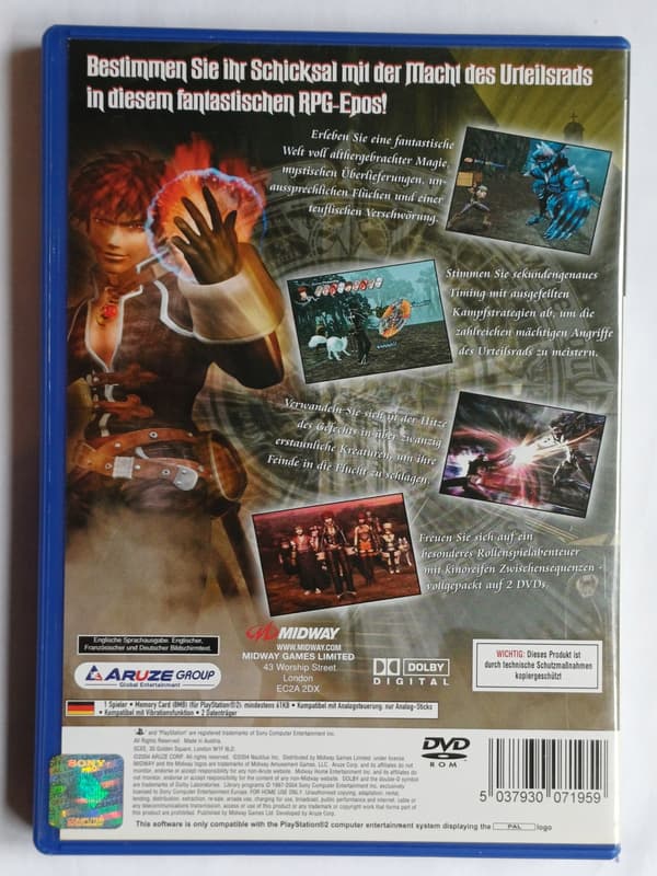 Shadow Hearts Covenant, PlayStation 2, PS2