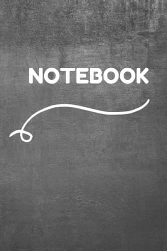 Notebook: Unlined Notebook – Elegant (6 x 9 inches) – 100 pages – simple