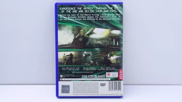 PS2 GAME: THE MATRIX: PATH OF NEO