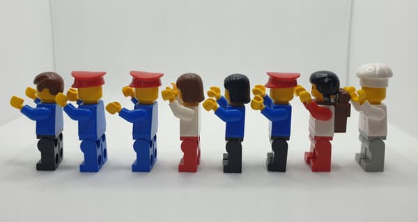 Lego Train 4554 Metro Station