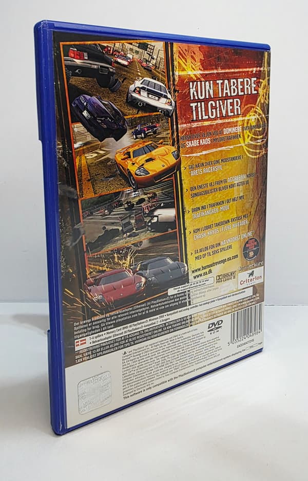 BURNOUT REVENGE PS2 DB DISC