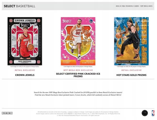 2024–25 Panini Select Basketball Mega Box
