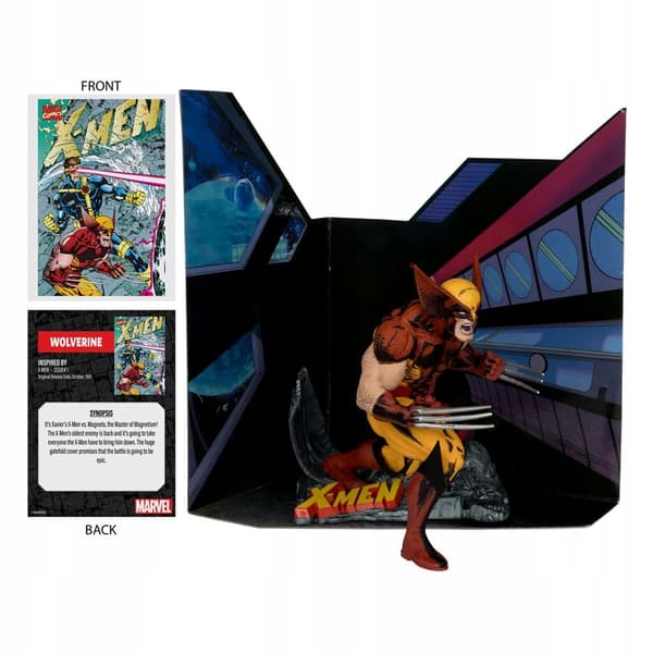 1:10 scale Wolverine figurine (X-Men #1) – Marvel