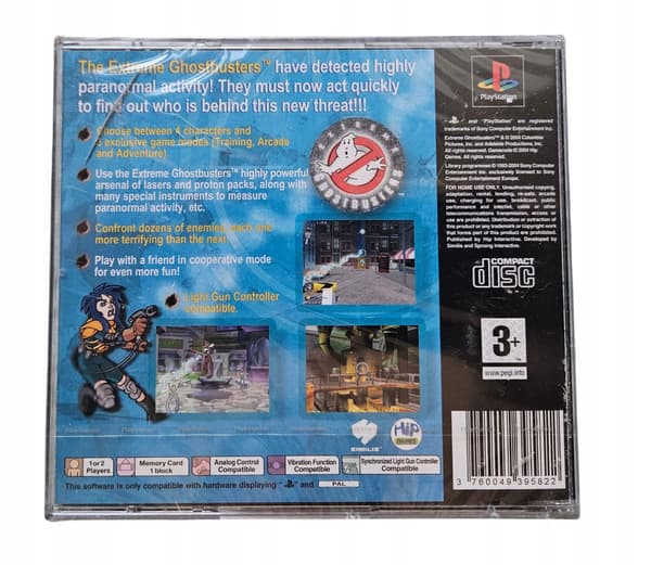 GHOSTBUSTERS PLAYSTATION PSX NEW