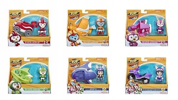 TOP WING FIGURINE + VEHICLE E5281