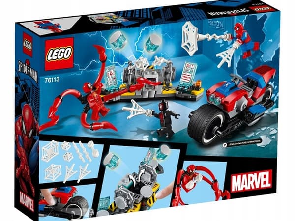 Lego 76113 @@@ MOTORCYCLE CHASE @@@ Spider-Man!
