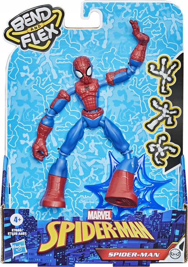 Hasbro Marvel Spider-Man – Bend and Flex Spider-Man action figure E7335 / E7686