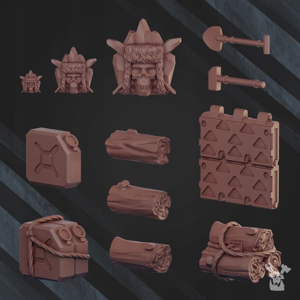 Frostborn Vehicle Bits x12 DakkaDakkaStore