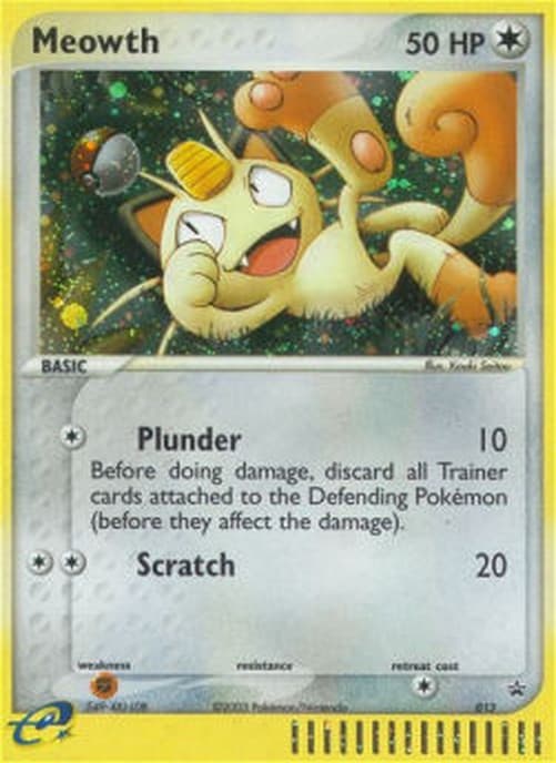 Pokemon TCG Meowth