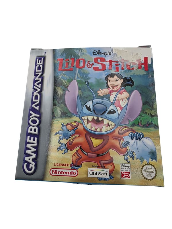 GAME BOY ADVANCE LILO & STITCH ORIGINAL CARDBOARD BOX