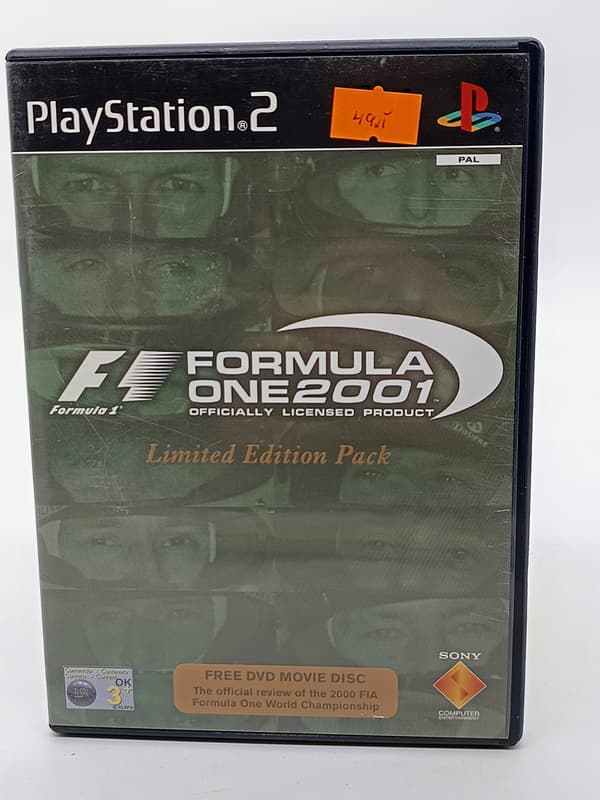 Formula One 2001 Limited Edition Pack for Sony PlayStation 2 (PS2)