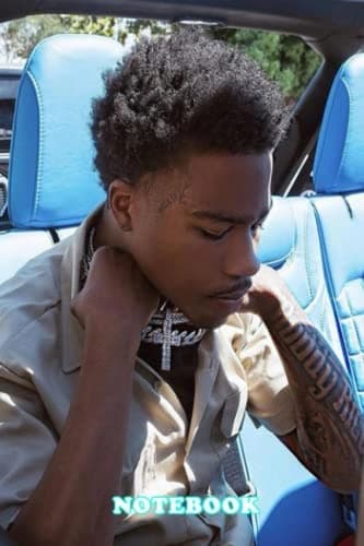 Notebook: Roddy Ricch New Year Weekly Planner Notebook for Writing. Thank you