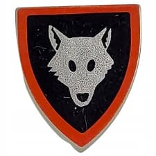 LEGO Weapons / Castle – Wolfpack Shield 3846p44 – Second-hand